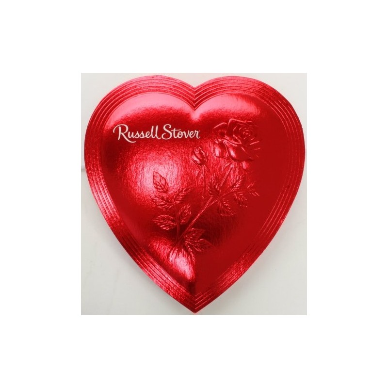 Russell Stover Valentine's Day Red Foil Heart, 7 oz.