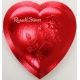 Russell Stover Valentine's Day Red Foil Heart, 7 oz.