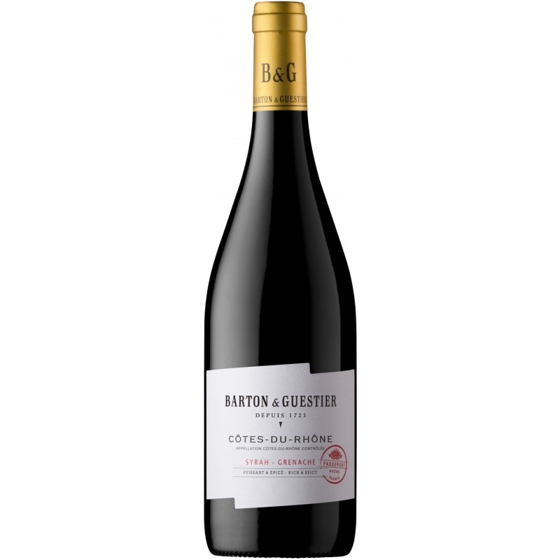 BnG PASSEPORT COTES DU RHONE AOC ROUGE 75CL BnG PASSEPORT COTES DU RHONE AOC ROUGE 75CL