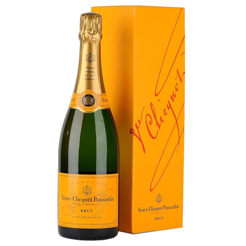 VEUVE CLIQUOT PONSARDIN BRUT 75CL VEUVE CLIQUOT PONSARDIN BRUT 75CL
