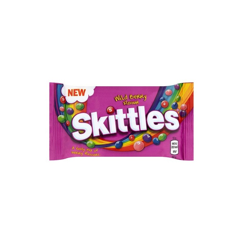 SKITTLES STD BAR 55G SKITTLES STD BAR 55G