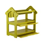 3 Tiers Plastic Dish Rack