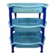 Oval 3 Tier Durable Plastic