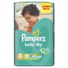 Pamper Baby Dry midi  4-8 kg 8 packs