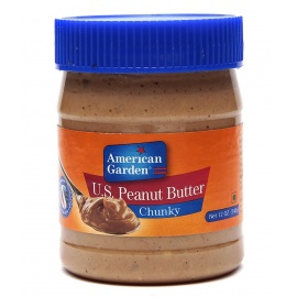 American Garden Peanut Cruchy Butter 340g