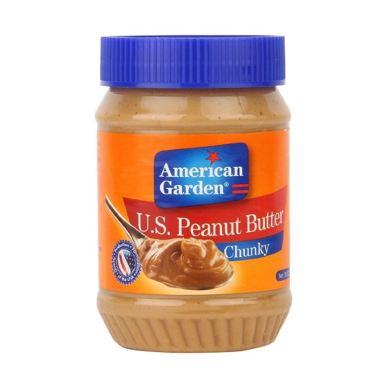 American Garden Peanut Cruchy Butter 510g American Garden Peanut Cruchy Butter 510g