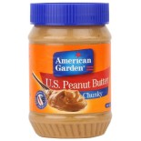  American Garden Peanut Cruchy Butter 510g 