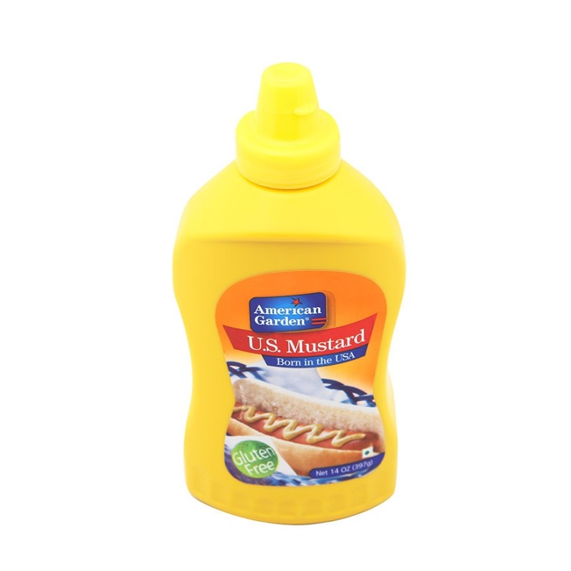 American Garden Mustard Squeezy 14OZ American Garden Mustard Squeezy 14OZ
