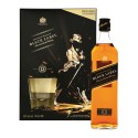 J W GIFT PACK BLACK LABEL SCOTCH WHISKY 75CL 