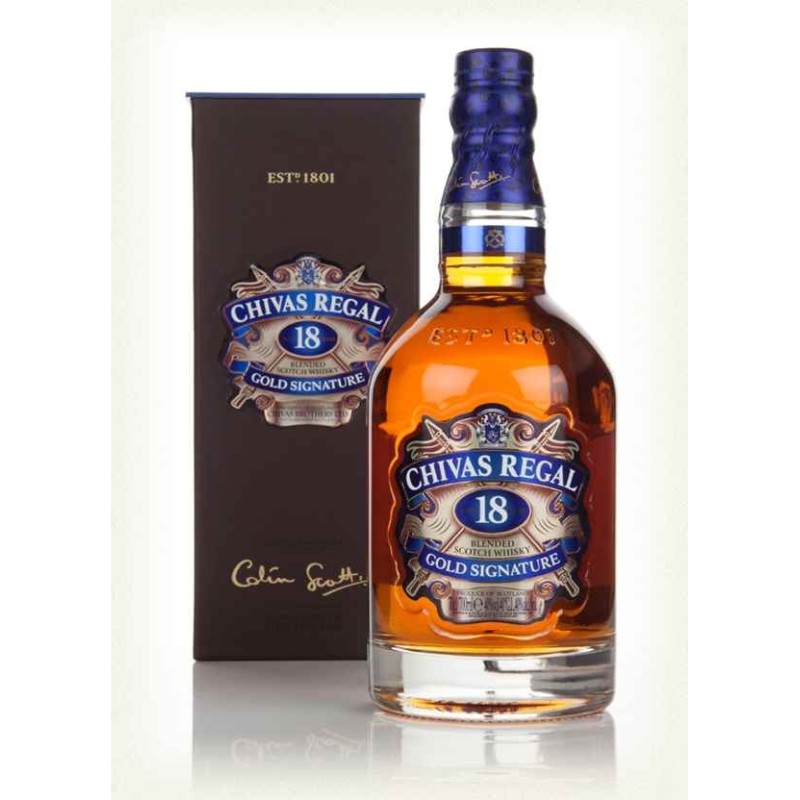 CHIVAS REGAL 18 YEARS OLD 75CL CHIVAS REGAL 18 YEARS OLD 75CL