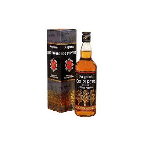 100 PIPERS SCOTCH WHISKY 75CL