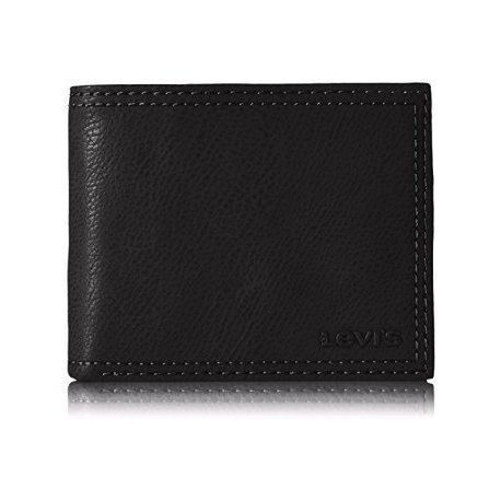Levi's Men's Wallet-Black