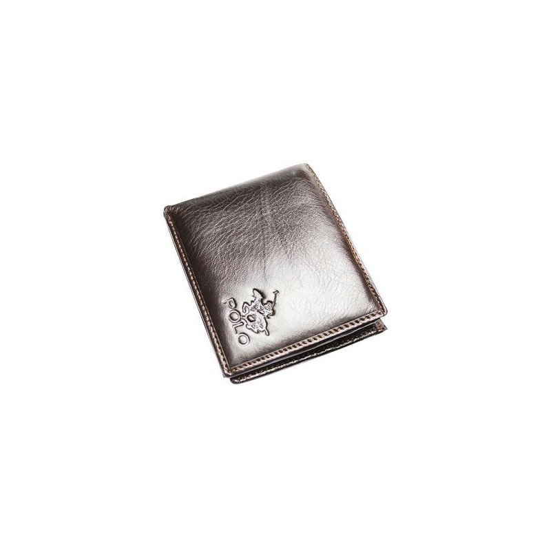 Polo Leather Wallet One Size Brown Polo Leather Wallet One Size Brown