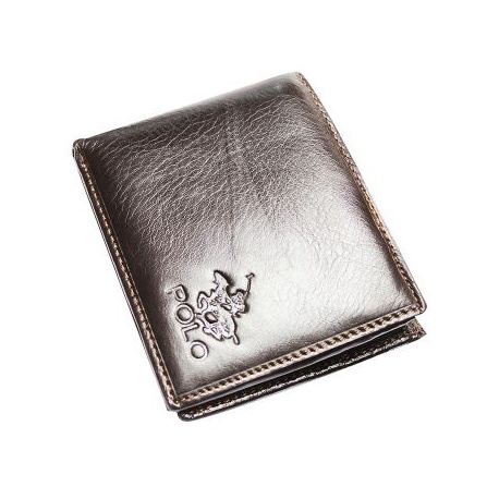 Polo Leather Wallet One Size Brown