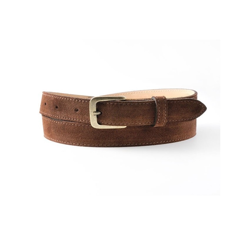 Suede Belt Brown Suede Belt Brown