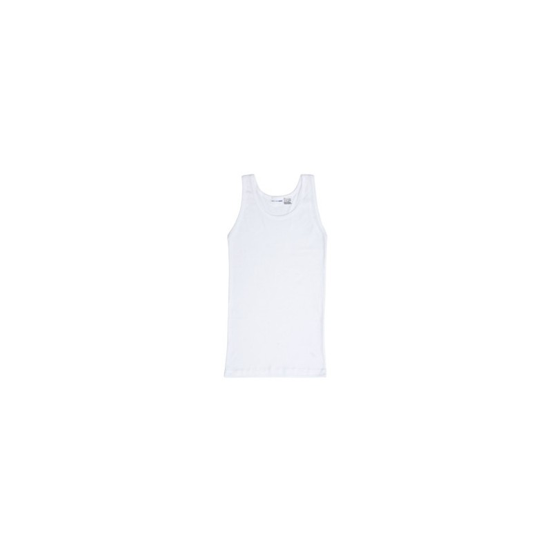 2 Pack Cotton Mens Vests White 2 Pack Cotton Mens Vests White