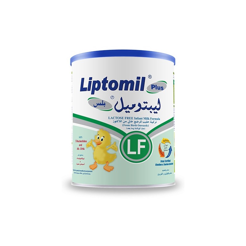 Liptomil Plus Lactose Free infant Milk 400g Liptomil Plus Lactose Free infant Milk 400g