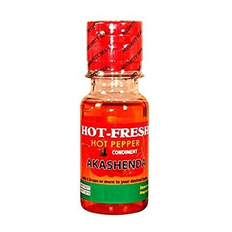 Hot Fresh Pepper Condiment - Akashenda
