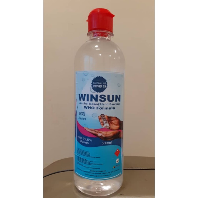 WINSUN Alcohol Based Hand Sanitizer WINSUN Alcohol Based Hand Sanitizer