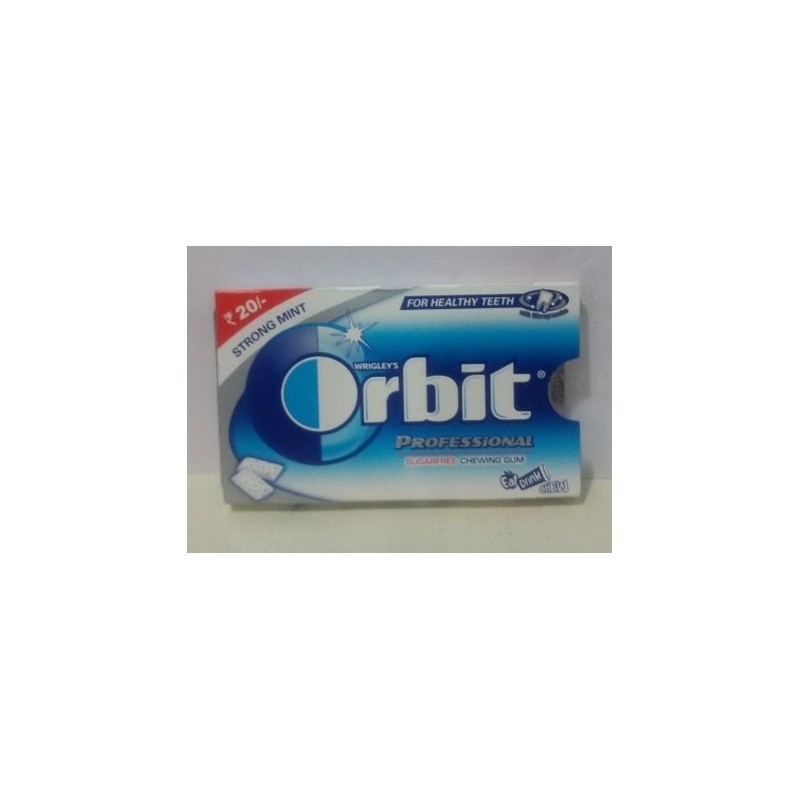 ORBIT PRO' STRONG MINT C/GUM 14g ORBIT PRO' STRONG MINT C/GUM 14g