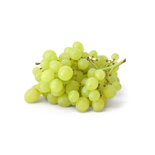 fresh berries and grapes