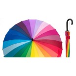 UMBRELLA LONG COLOURED ASS.