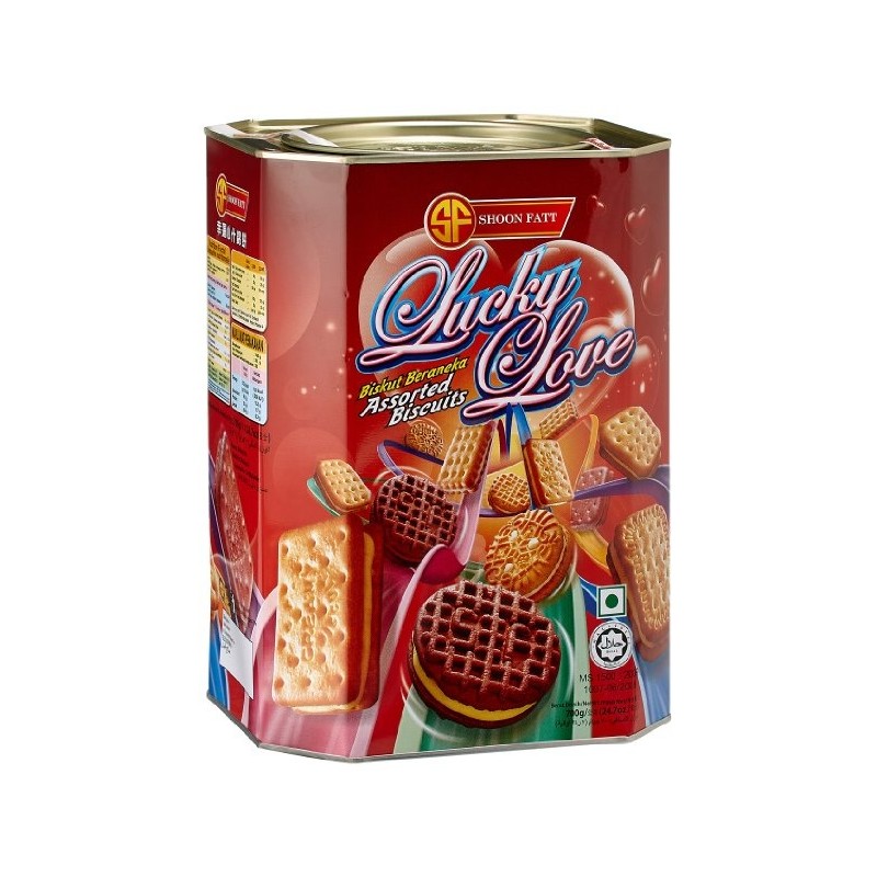 LUCKY LOVE ASSORTED BISCUITS LUCKY LOVE ASSORTED BISCUITS