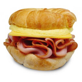 Ham and Cheese croissant